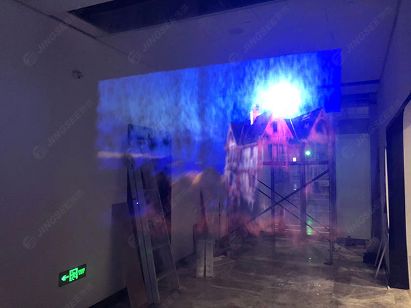 全息投影，霧幕投影